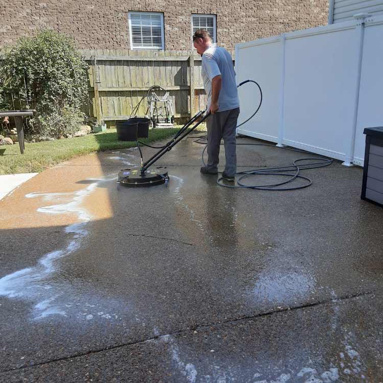 concrete cleaning nolensville tn